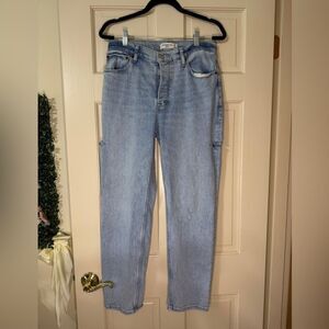 Women’s Abercrombie The Dad High Rise Jeans Sz 28/6S